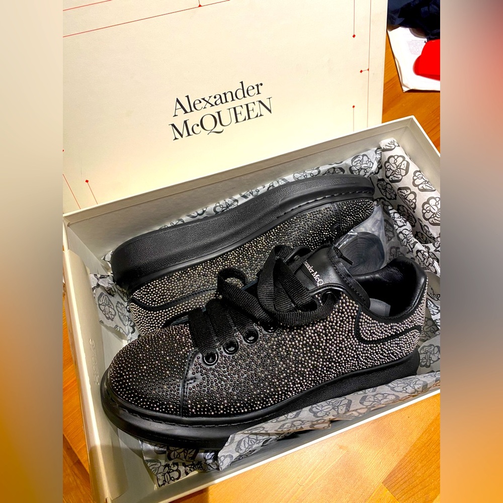 Alexander McQueen Nappa Joey Sneakers